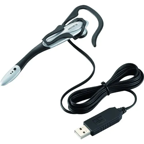 Elecom USB耳机单耳钩类型1.8m