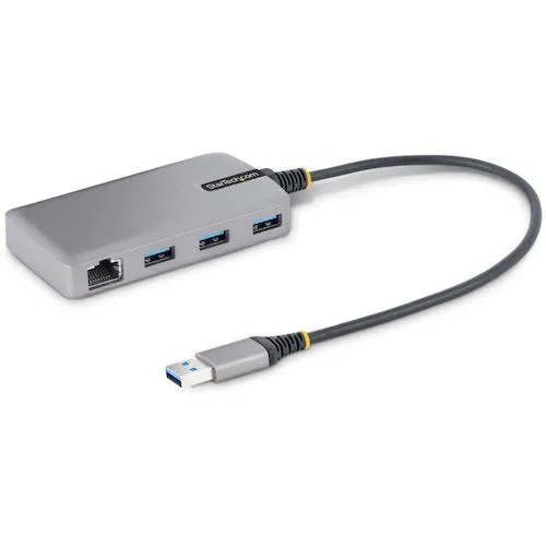 Startech USB集线器/type-a/3端口type-a/gigabit lan/巴士电源/微型USB电源选项