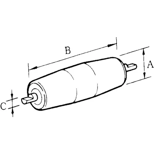 Nikko底部类型P1尾滚筒（防尘）