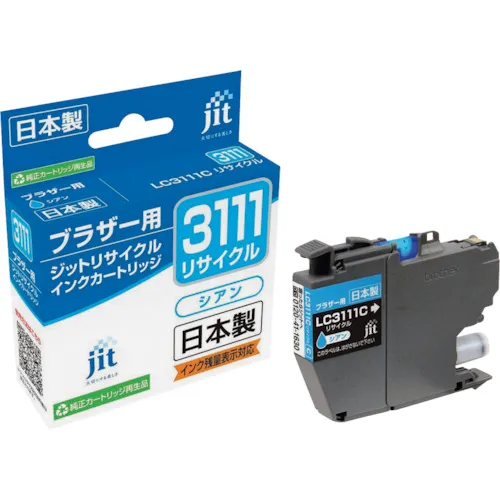 JIT兄弟LC3111C兼容JIT回收墨水JIT-B3111C青色
