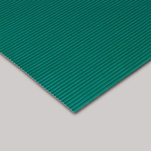 Terramoto橡胶，带直橡胶3mm厚的绿色1.2m x 20m