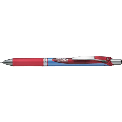 Pentel Ballpoint Pen Energel 0.5mm红色