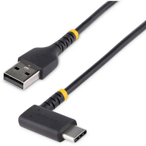 Startech USB电缆/USB-A- USB-C/30cm/30cm/USB 2.0/L类型正确/ARAMID纤维增强