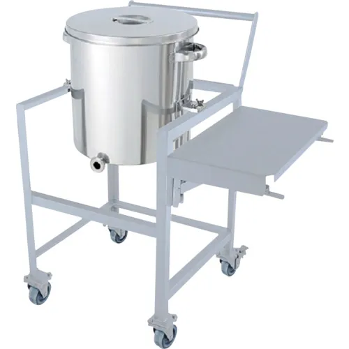 单培养单尾的通用通用容器45L带有支架（带工作台，手柄和盖子支架）
