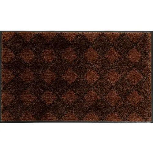 kleen-tex入口垫泥浆去除垫垫垫垫垫h棕色45x75cm