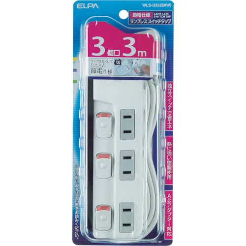 Elpa Lampless Switch Tap 3p3m
