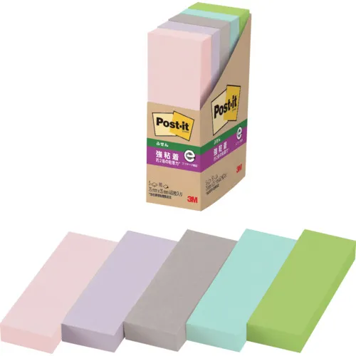 3M Post-It（R）强粘性粘性粘性回收纸500-5SSAP22