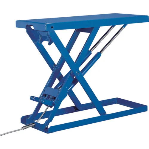 Bishamon Table Lift超低升降机（超低地板类型）脚开关均匀负载250千克升降高度470毫米桌尺寸810 x 520毫米单相100 V