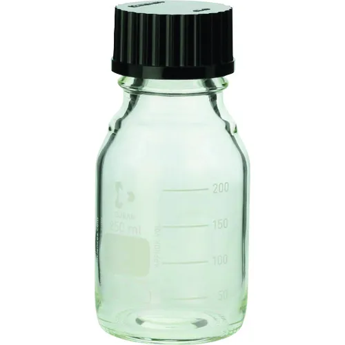 西巴塔耐热螺丝瓶与黑色帽250ml 10件
