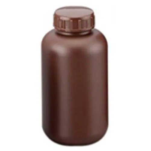 ＡＳ　広口丸型遮光瓶１Ｌ（茶）