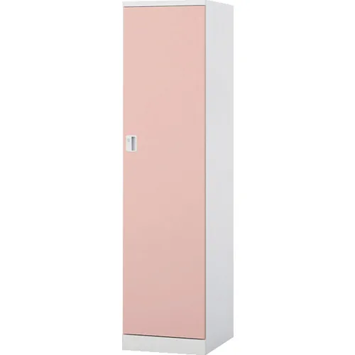 Naiki Locker 1个人GL类型门：浅粉红色 /身体：透明白色