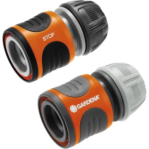 Gardena软管连接器/供水连接器套件13mm（1/2“）至15mm（5/8”）18279-20