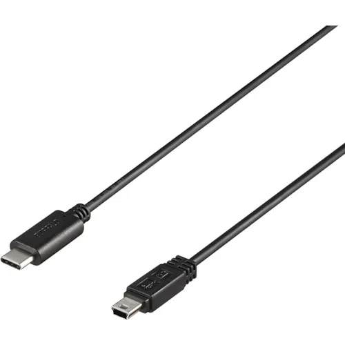 布法罗USB 2.0电缆C Minib 0.5m黑色