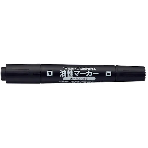 Kokuyo油基标记Twin Bold/Fine Black PM-42nd