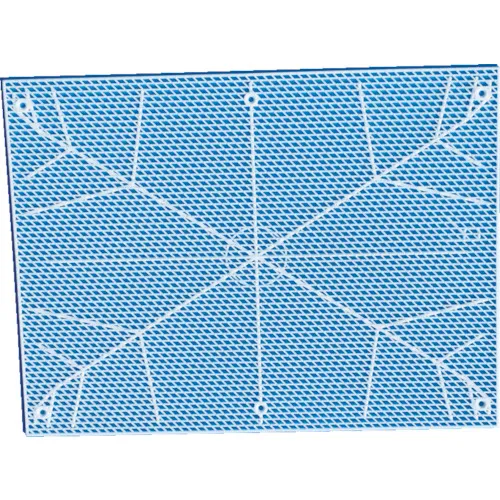 Daisan滑块板300 x 400毫米圆形类型
