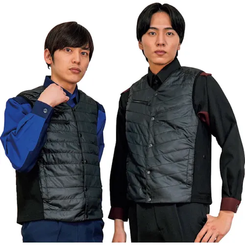 OKASHIO黑色热量生成背心 +移动电池10,000mAh套件S