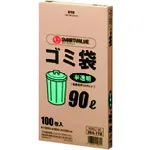 ＪＴＸ　３５４４０９）ゴミ袋ＨＤ　半透明９０Ｌ　４００枚Ｎ０４５Ｊ９０Ｐ