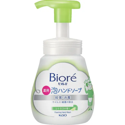Kao Bioleu泡沫手皂柑橘香水泵