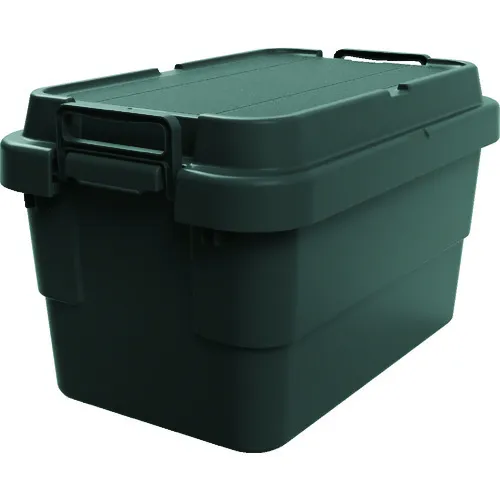 Trusco Trunk货物平坦顶部规格50L黑色