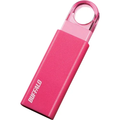 带有自动返回机制的水牛诺克斯幻灯片USB 3.1（gen1） / USB 3.0兼容USB内存16GB粉红色