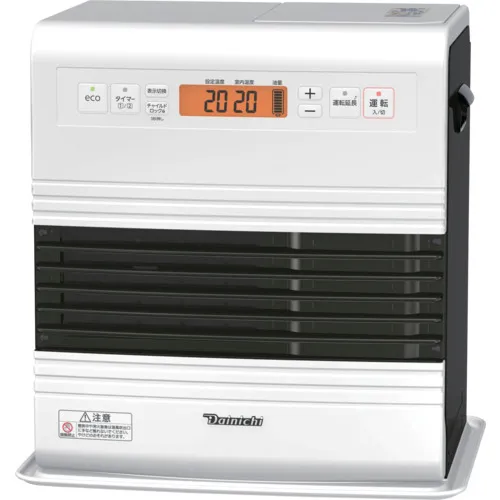 Dainichi油扇加热器FW-3723GR-WHITE 0003920