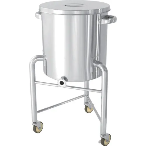单纯不锈钢罐单锥形通用容器，带腿20L