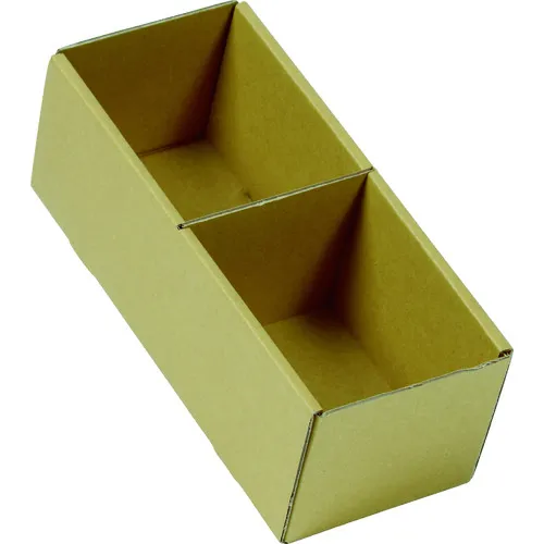trusco大零件盒纸板禁令箱盒M抽屉内尺寸110 x 294 x H110包括1个分区板