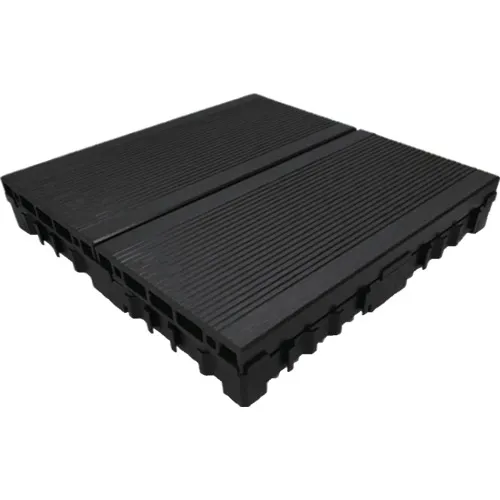 Ecoroca简单关节系统甲板空气J DECK 300x300肋骨深灰色