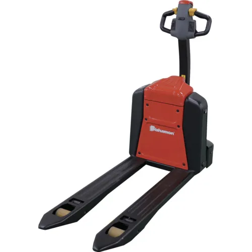 Bishamon Electric Hand托盘卡车驱动托盘卡车均匀负载1500kg叉长1220 x宽度150 x间距385mm