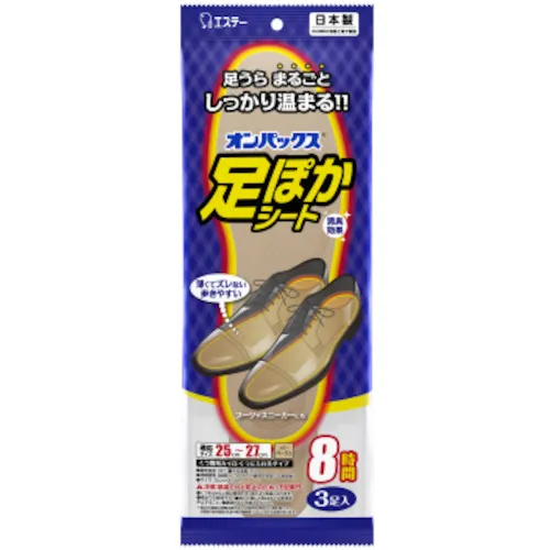 Este Cairo新Onpax脚座8小时25厘米3对[单位：袋]