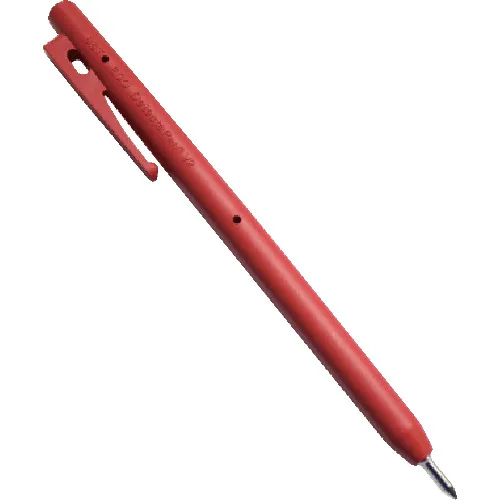 Burrtec Ballpoint Pen Eco 102身体：红色墨水：黑色BCPN-E102 RB