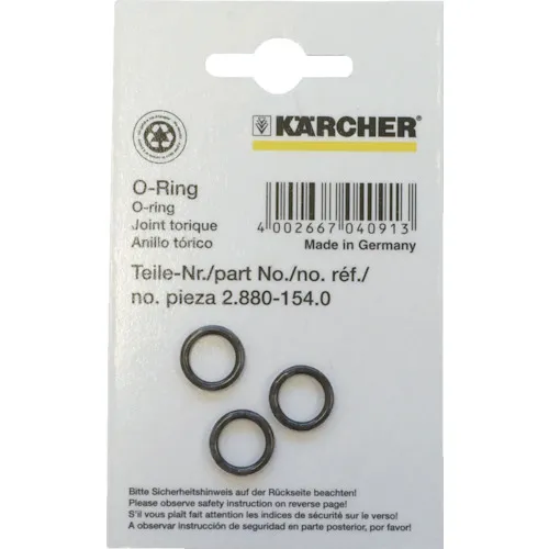 Karcher高压垫圈配件O形圈套件100件（2.880-168.0）