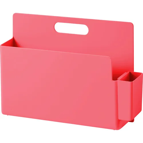 Uchida Desk Tray Carry Box珊瑚粉红色
