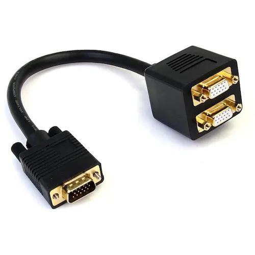 Startech VGA电缆/VGA分离器/30cm/1x VGA -2X VGA/男性/女性