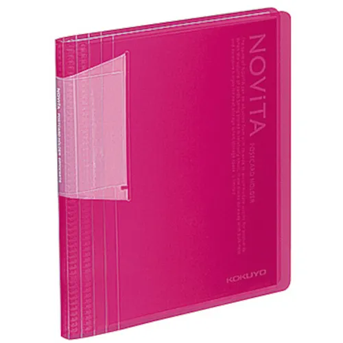 Kokuyo明信片持有人Novita固定桃子hase-n60p