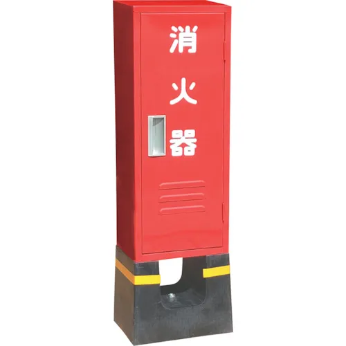 IWA不锈钢小到10型1件（细型）C-1灭火器盒（容器盒）带混凝土支架