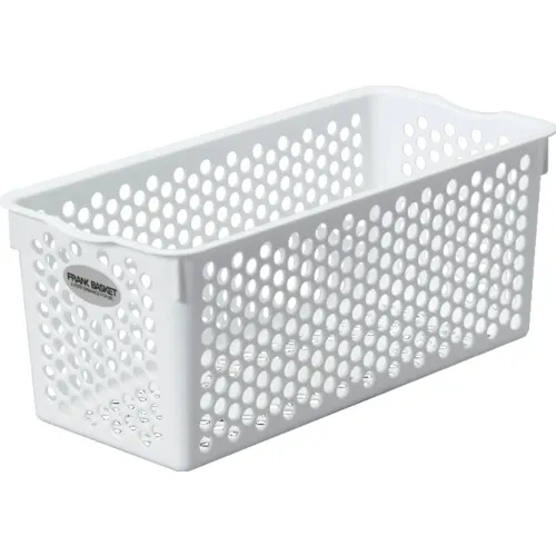 Sanko PLA 432667 Frank Basket Deep Type No。 1。白色135 x 285 x 118毫米
