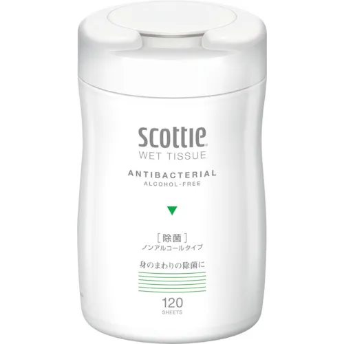 Crecia Scotty湿组织消毒非酒精类型120张