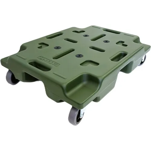 EXOM堆叠扁平手推车Casanel 4560F（陆军绿色）600 x 450