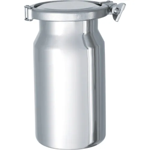 单纯不锈钢地狱型宽口瓶2L