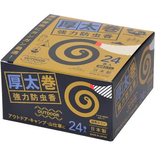 NOVOPIN-厚而厚的卷 - 强烈的驱虫香气 -  24卷
