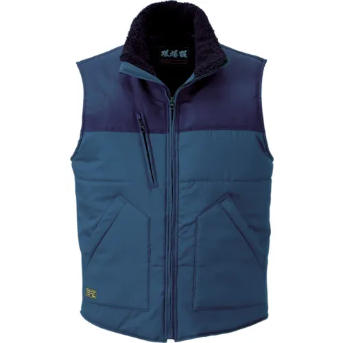 XEBEC 223现场服装，寒冷的天气背心，L，海军