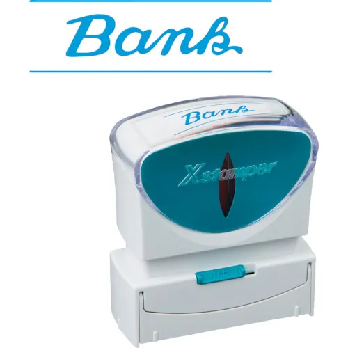 Shachihata邮票业务无帽B型I Indigo Bank X2-B-13193