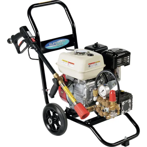 スーパー工業　エンジン式高圧洗浄機　ＳＥＣ－３００７－２Ｎ　コンパクト＆カートタイプ