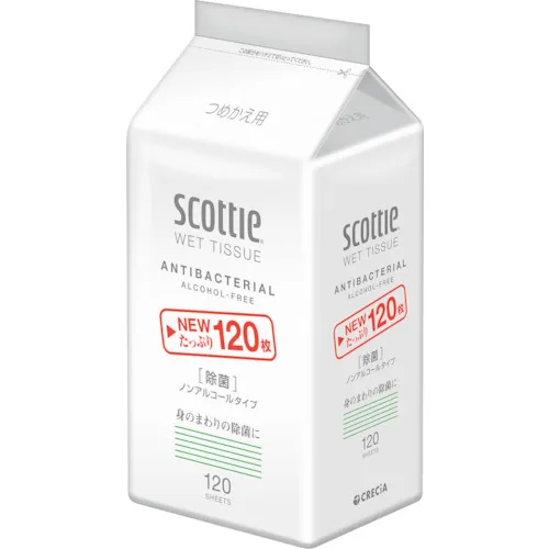 [停产]骨Crecia scotty湿组织消毒非酒精类型120张