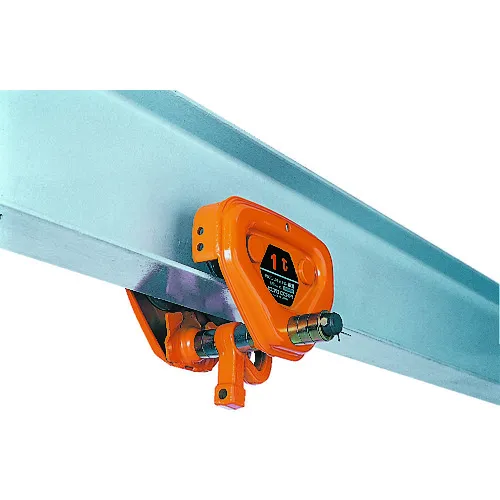 Kito Universal Pren手推车TSP类型额定负载1T