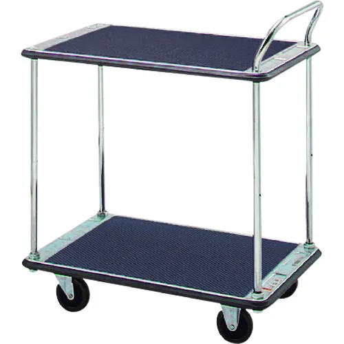 Dandy Steel Cart Dandy D系列DL两层桌子单把手类型静音施法者规格W710 x D450