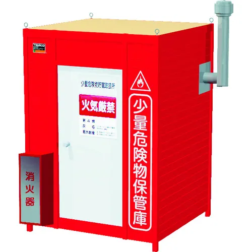 ＴＲＵＳＣＯ　少量危険物保管库　１坪用　１９１５Ｘ１８００ＸＨ２７０９