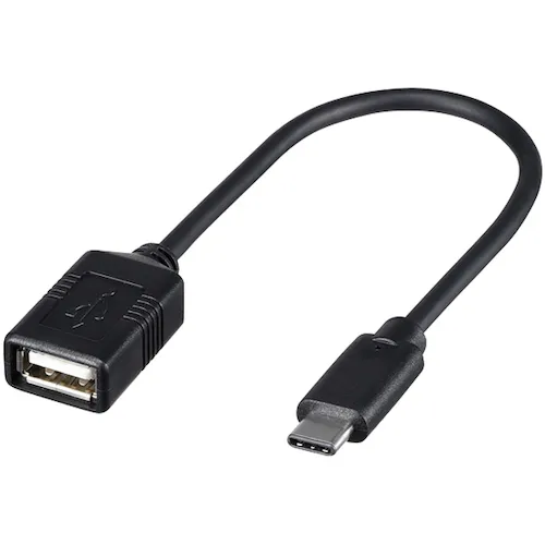 布法罗USB2.0转换电缆（女性到C）0.15m黑色