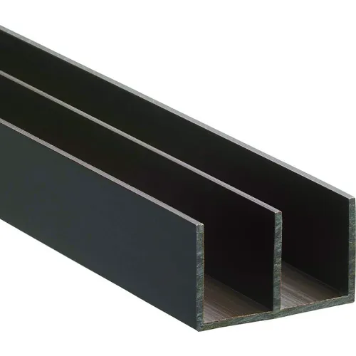 简单的内部窗框和轨道顶轨棕色18 x 30.5 x 2100毫米